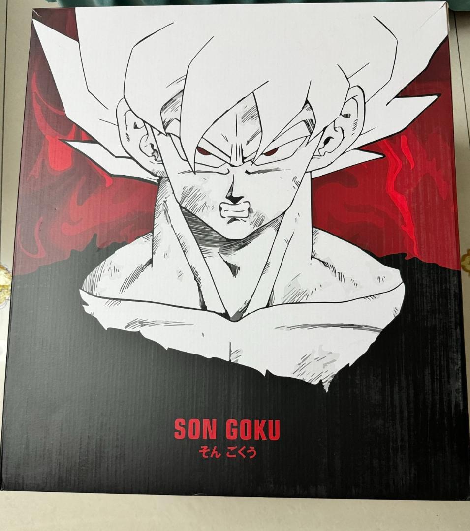 ドラゴンボール 界王拳 孫悟空 1/4 樹脂 彫刻フィギュア