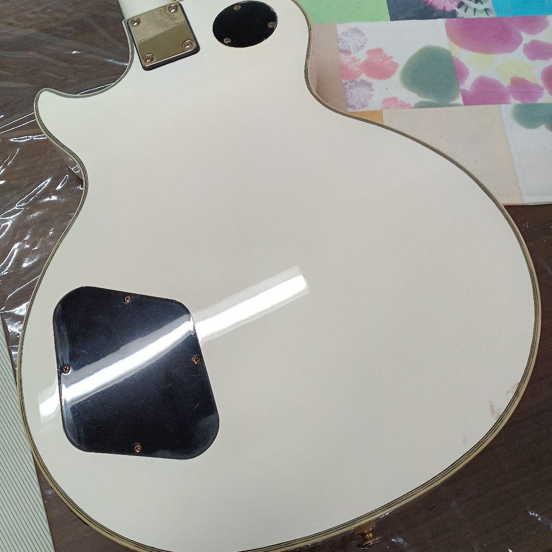 BUSKER'S ホワイト レスポールスタイル ギター