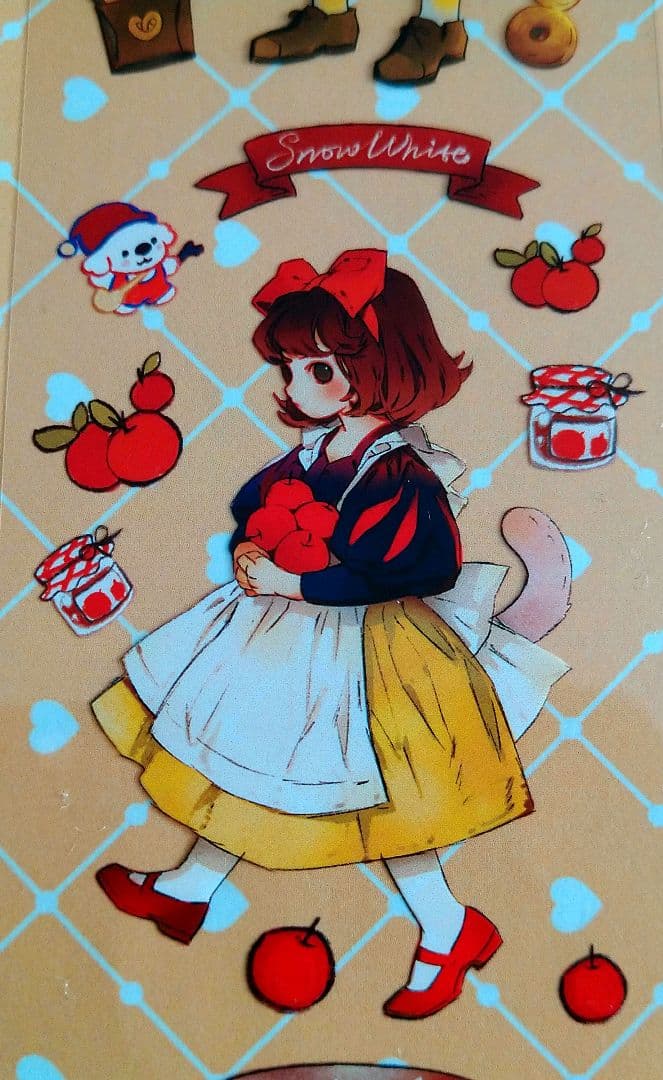 J902＃法式小甜心(PET)田小宝切り売り海外人物マステ女の子