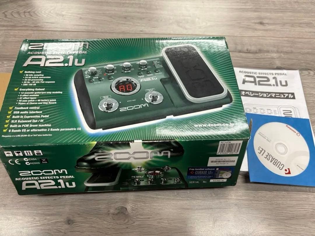 Zoom A2.1u アコースティックギターエフェクター