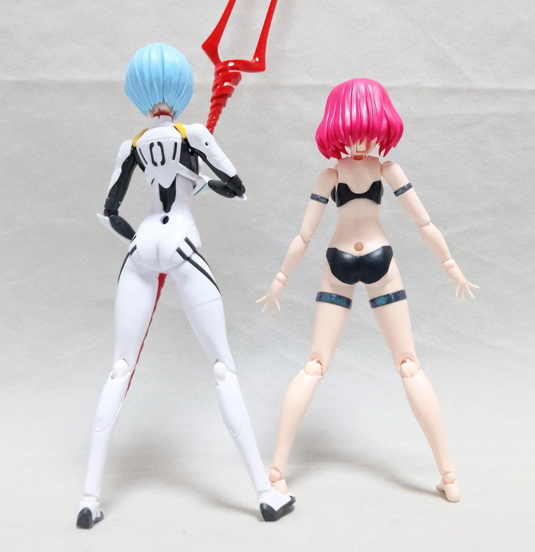 2体セット 完成品 30MP 綾波レイ(プラグスーツVer.) 組立て済