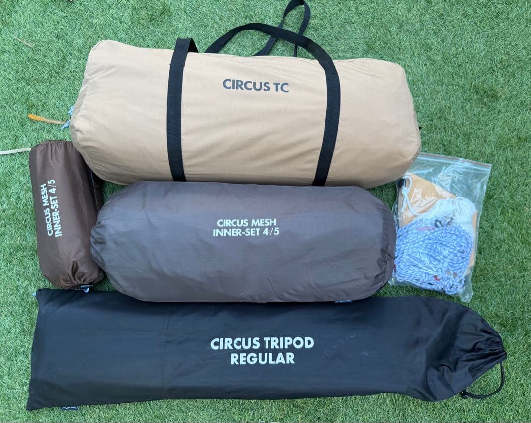 サーカスTC テンマクデザイン フルセット トリポッド アウトドア キャンプ
