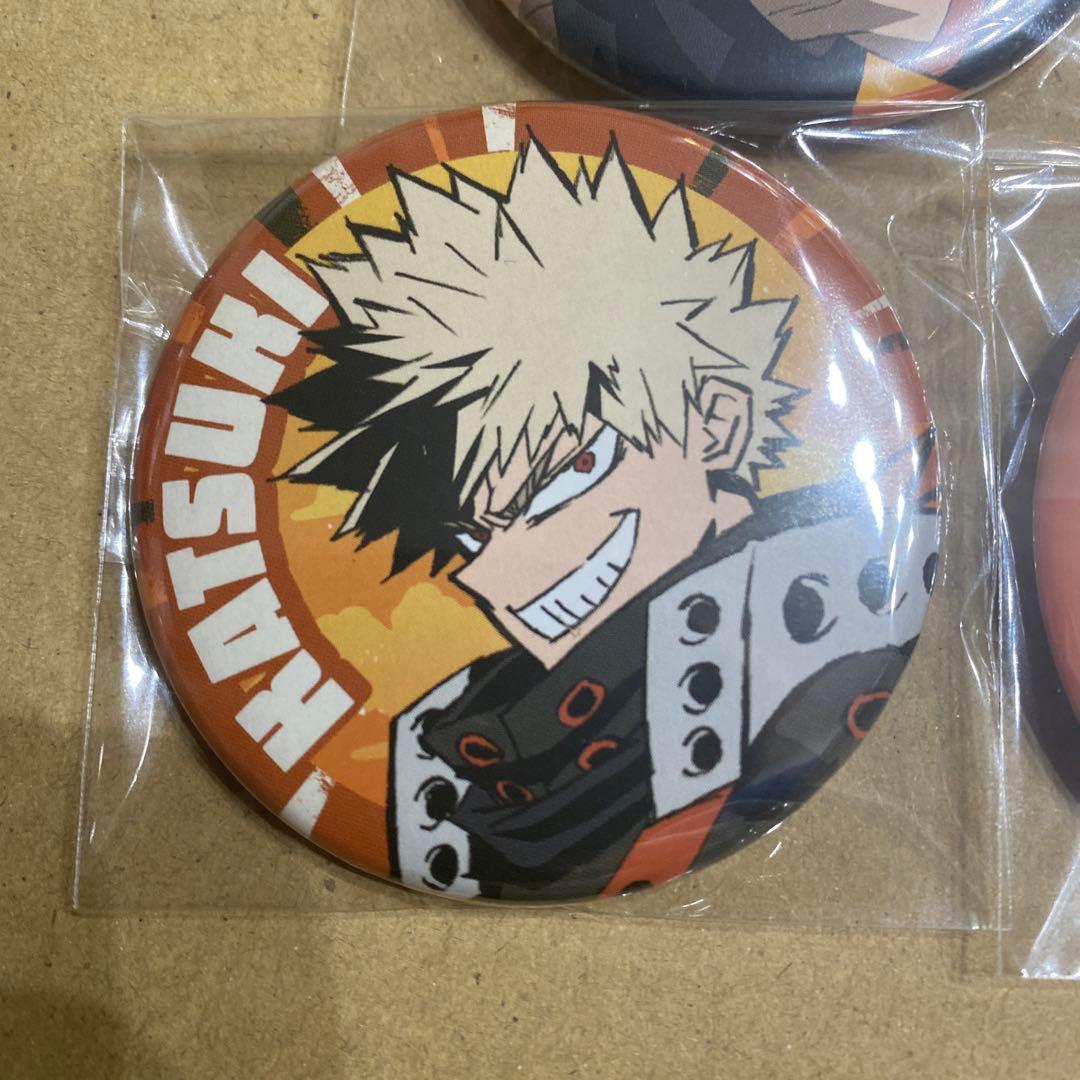 僕のヒーローアカデミア ヒロアカ 爆豪勝己 フルカラー 缶バッジ