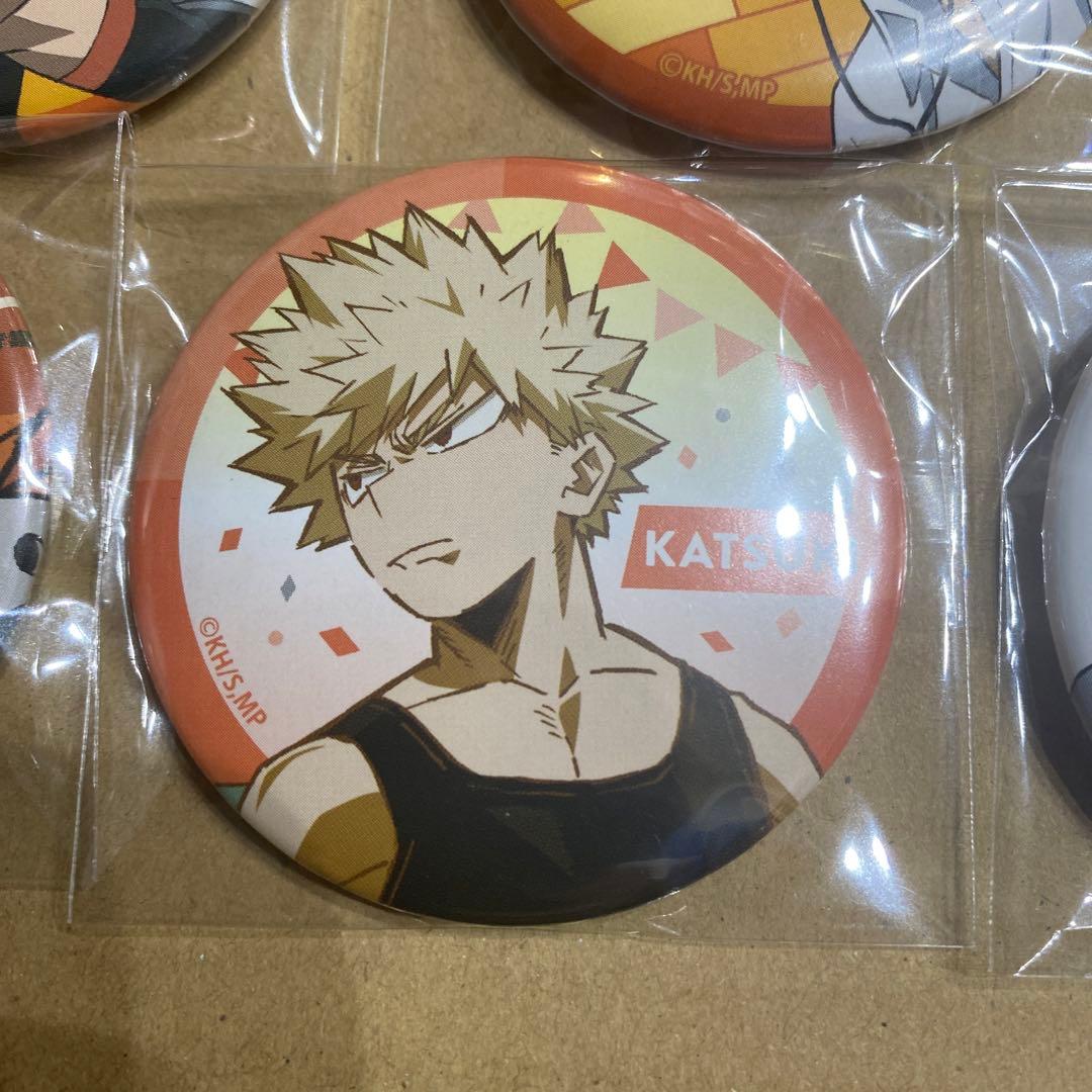 僕のヒーローアカデミア ヒロアカ 爆豪勝己 フルカラー 缶バッジ