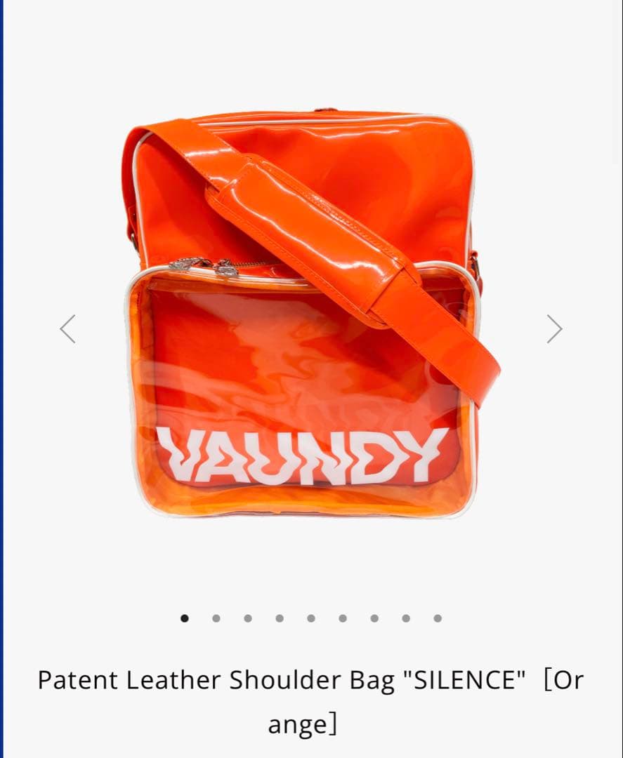 Vaundy ショルダーバッグ SILENCE オレンジ