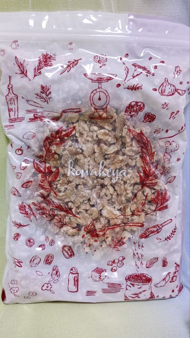 生クルミ　３．５kg（７００g ✕ ５袋）