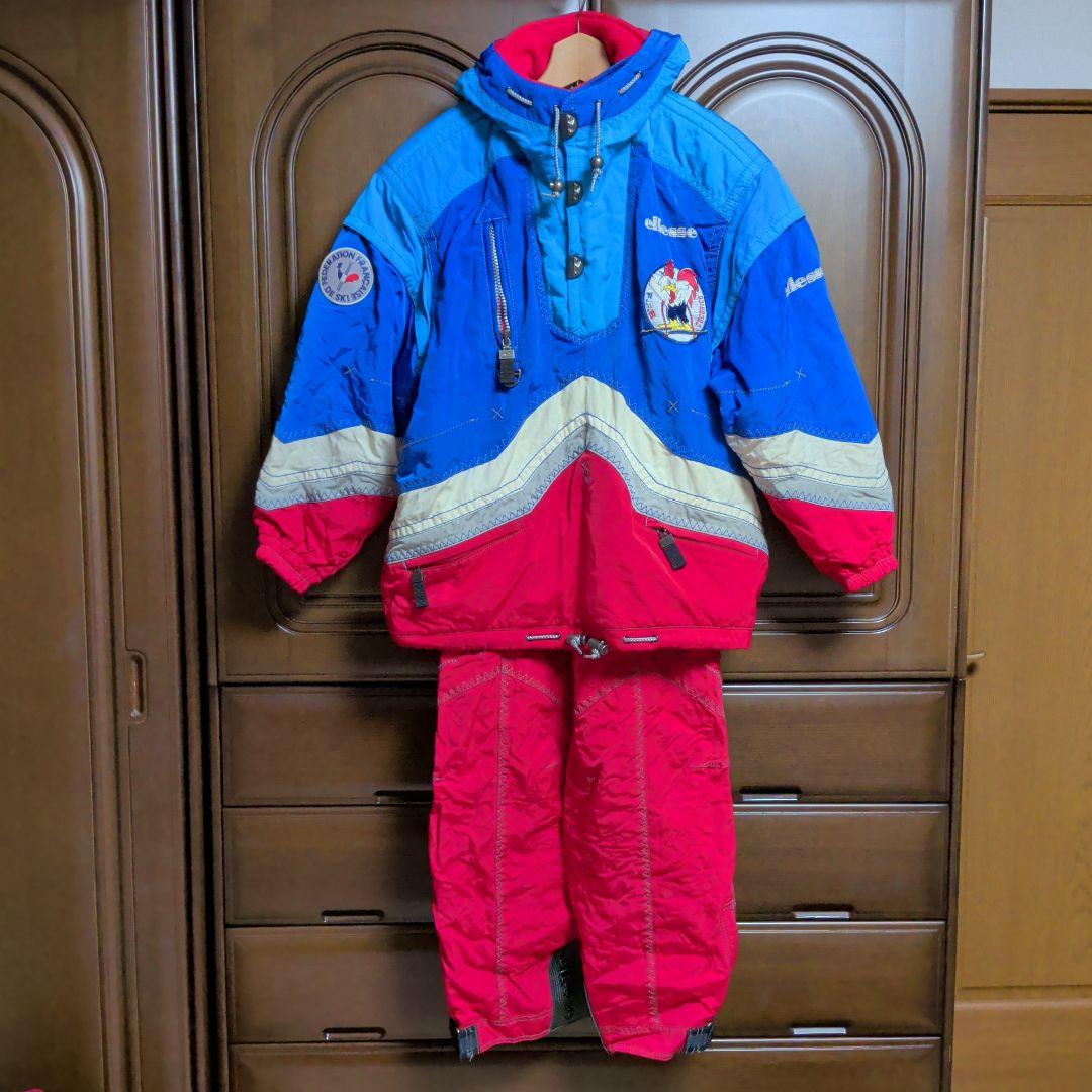 【ellesse ・エレッセ】スノボウェア　マルチカラー　スキーウェア