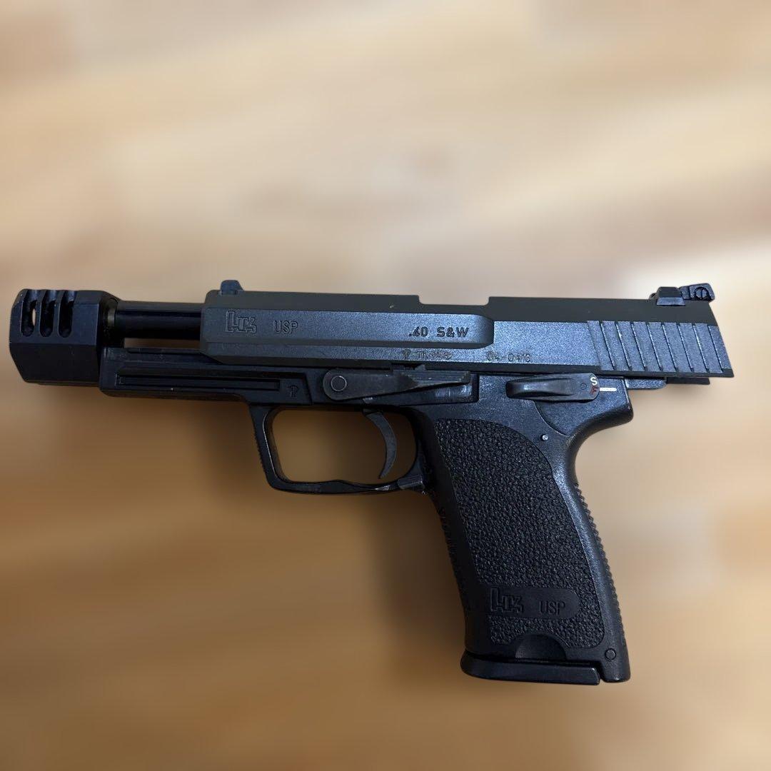 H&K USP ガスガン .40 S&W ブラック 動作未確認