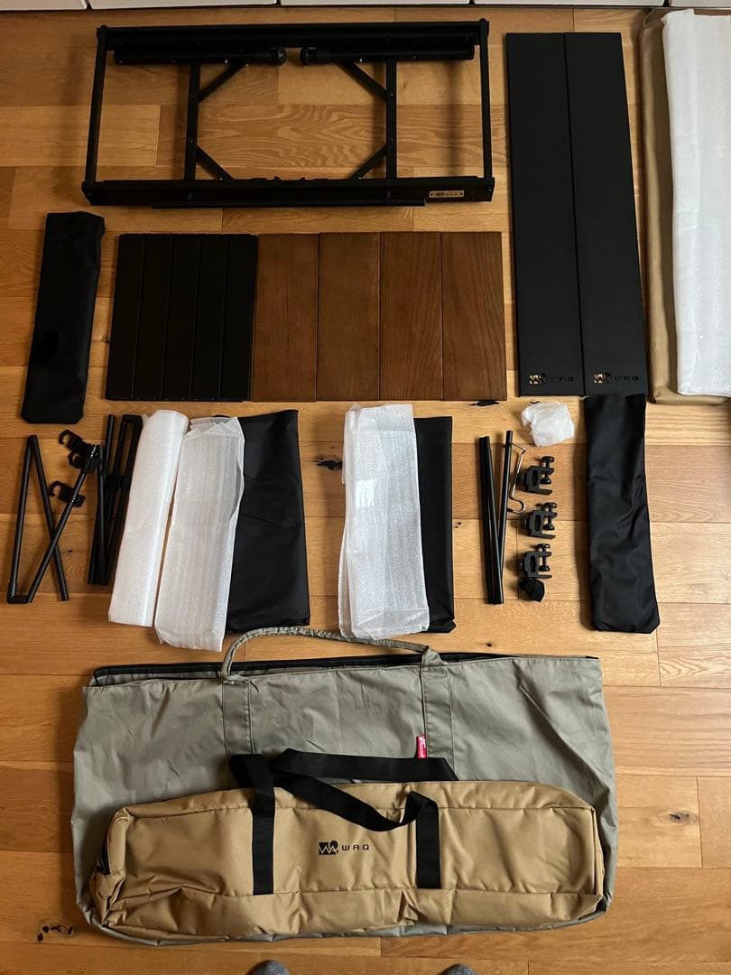 廃盤品　WAQ マルチローテーブル S (別売り)収納ケース付き