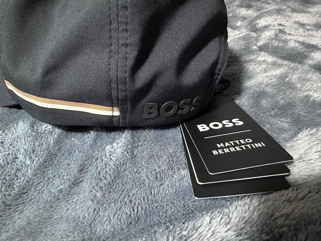 最終価格★ボス BOSS テニス キャップ★ベレッティーニ着用