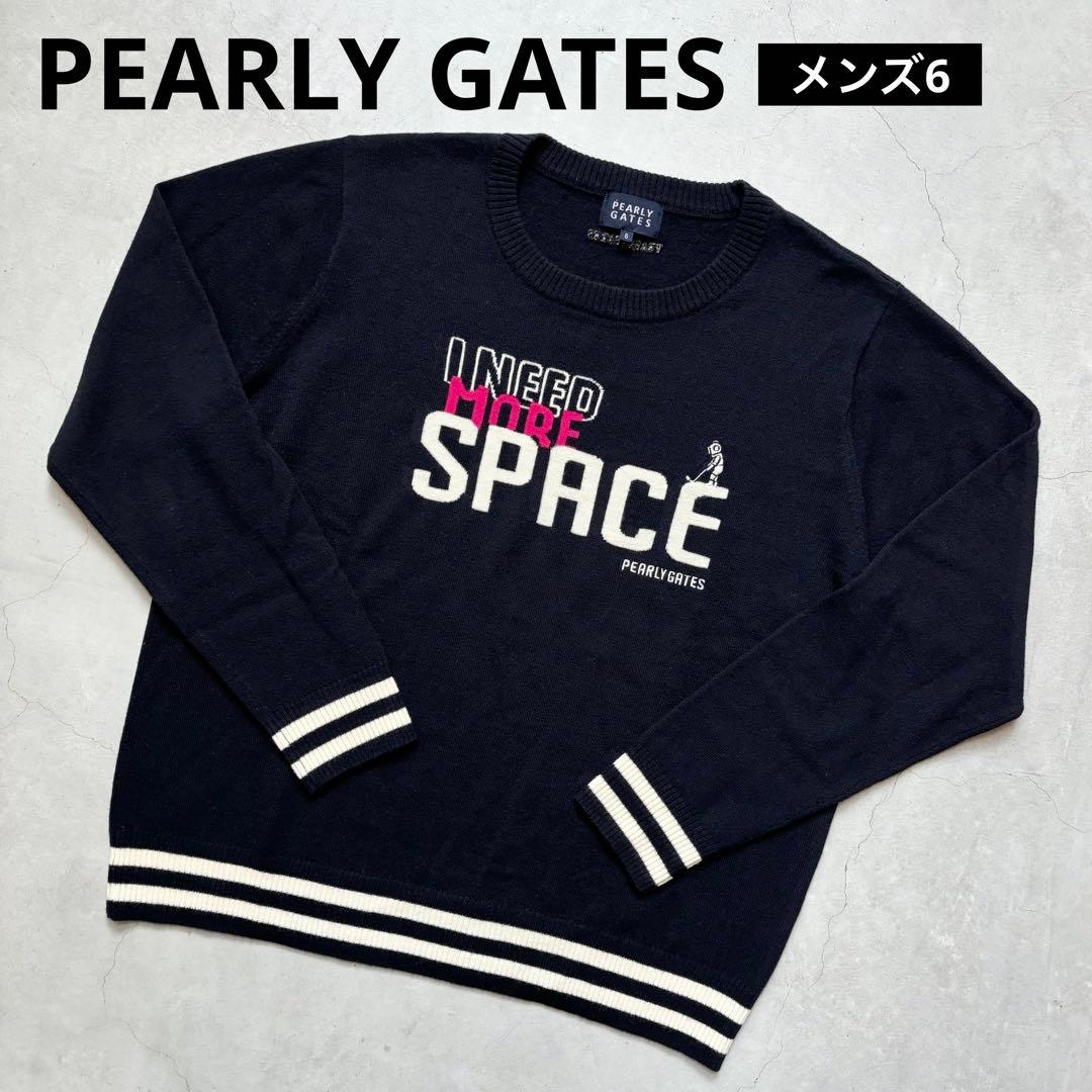 PEARLY GATES パーリーゲイツ ウール ニットセーター メンズ6