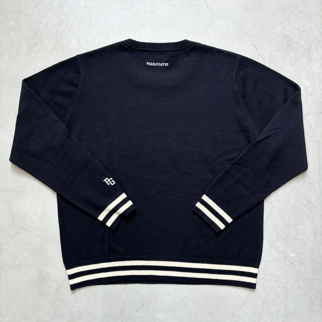 PEARLY GATES パーリーゲイツ ウール ニットセーター メンズ6