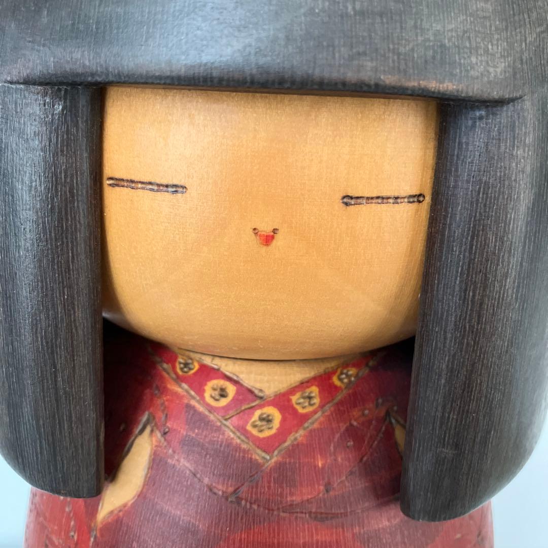 加藤竜雄　創作こけし　約32㎝