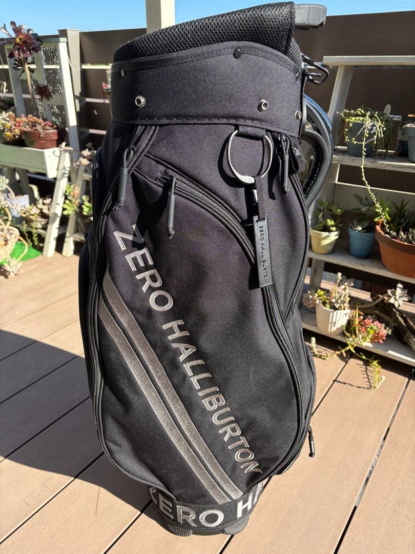 ゼロハリバートン　キャディバッグ　黒