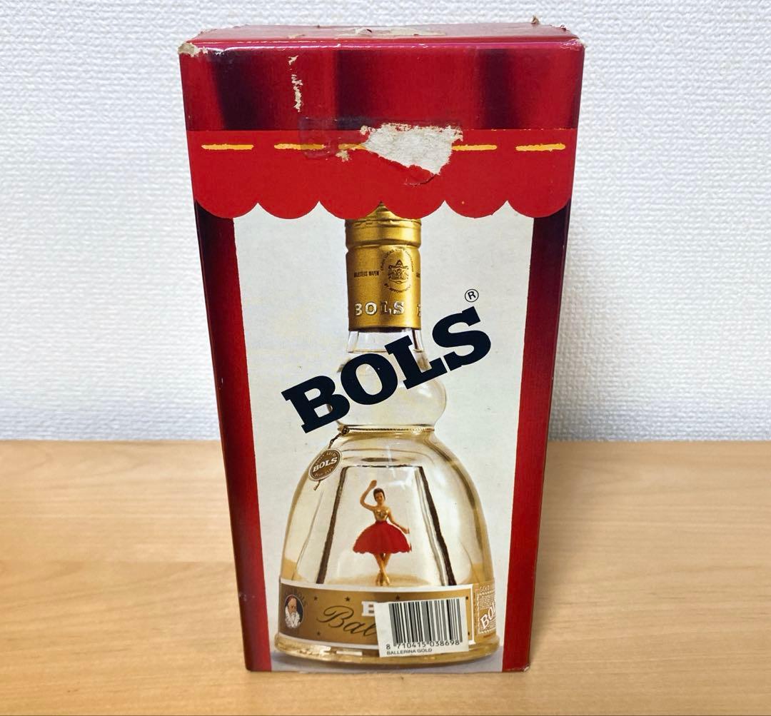 ①【希少】BOLS バレリーナ リキュール　未開栓 オルゴール動作確認　箱あり