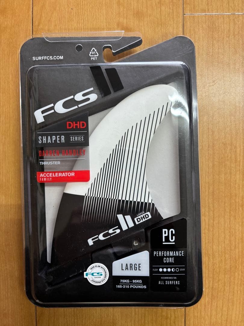 サーフィン・ボディボード DHD Fin performance core LARGE