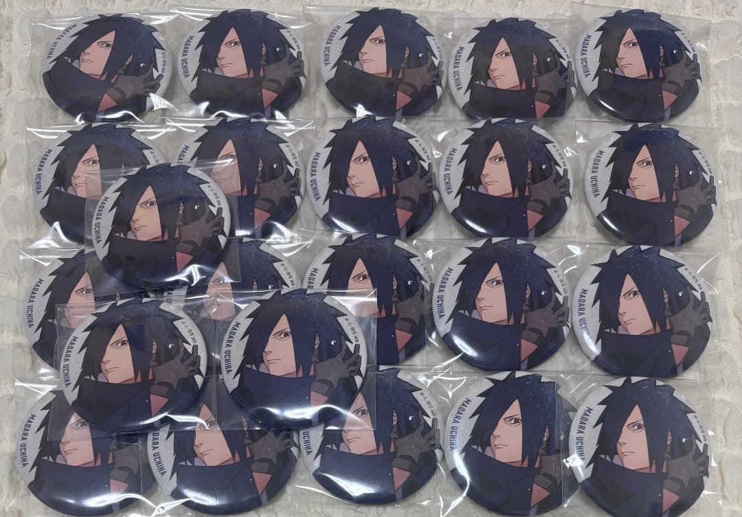 NARUTO ベースヤード ノーマル 缶バッジ マダラ