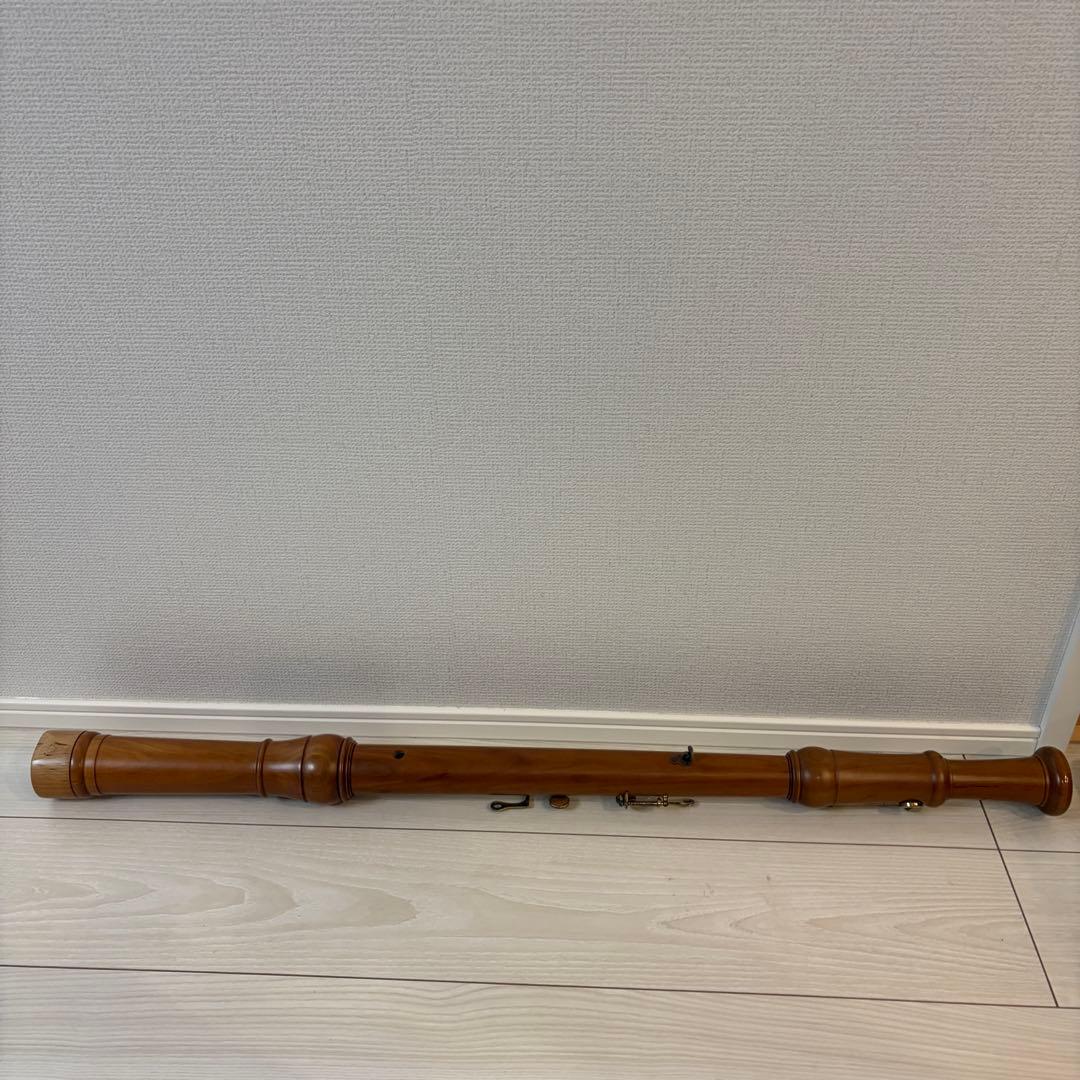 日本製【桜材】バスリコーダー ゼンオン　5500B 木製 日本製