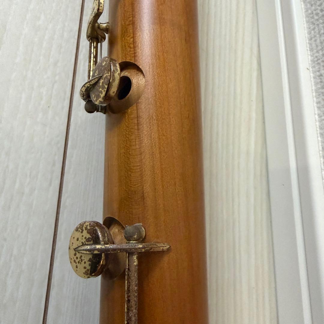 日本製【桜材】バスリコーダー ゼンオン　5500B 木製 日本製