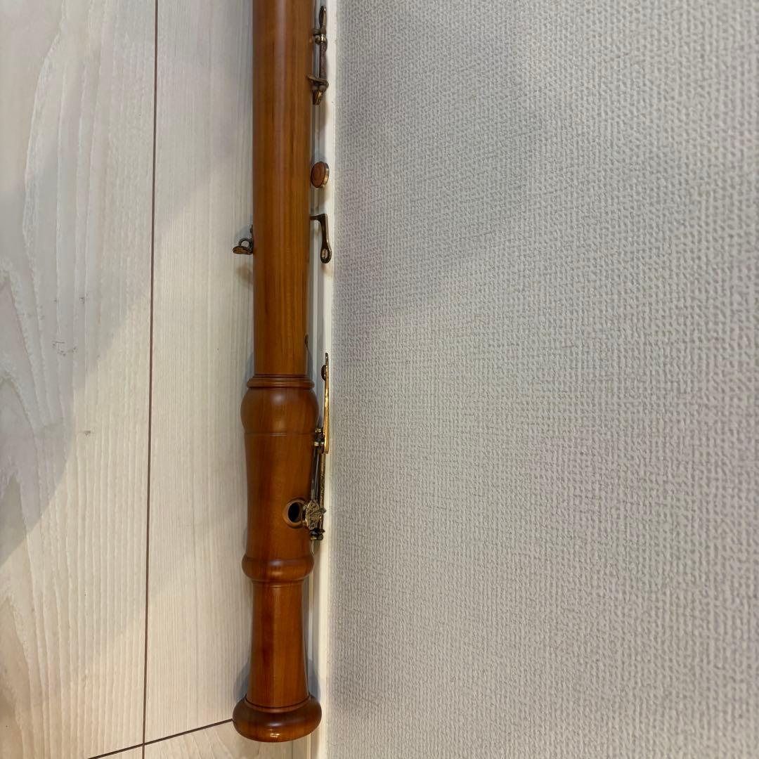 日本製【桜材】バスリコーダー ゼンオン　5500B 木製 日本製