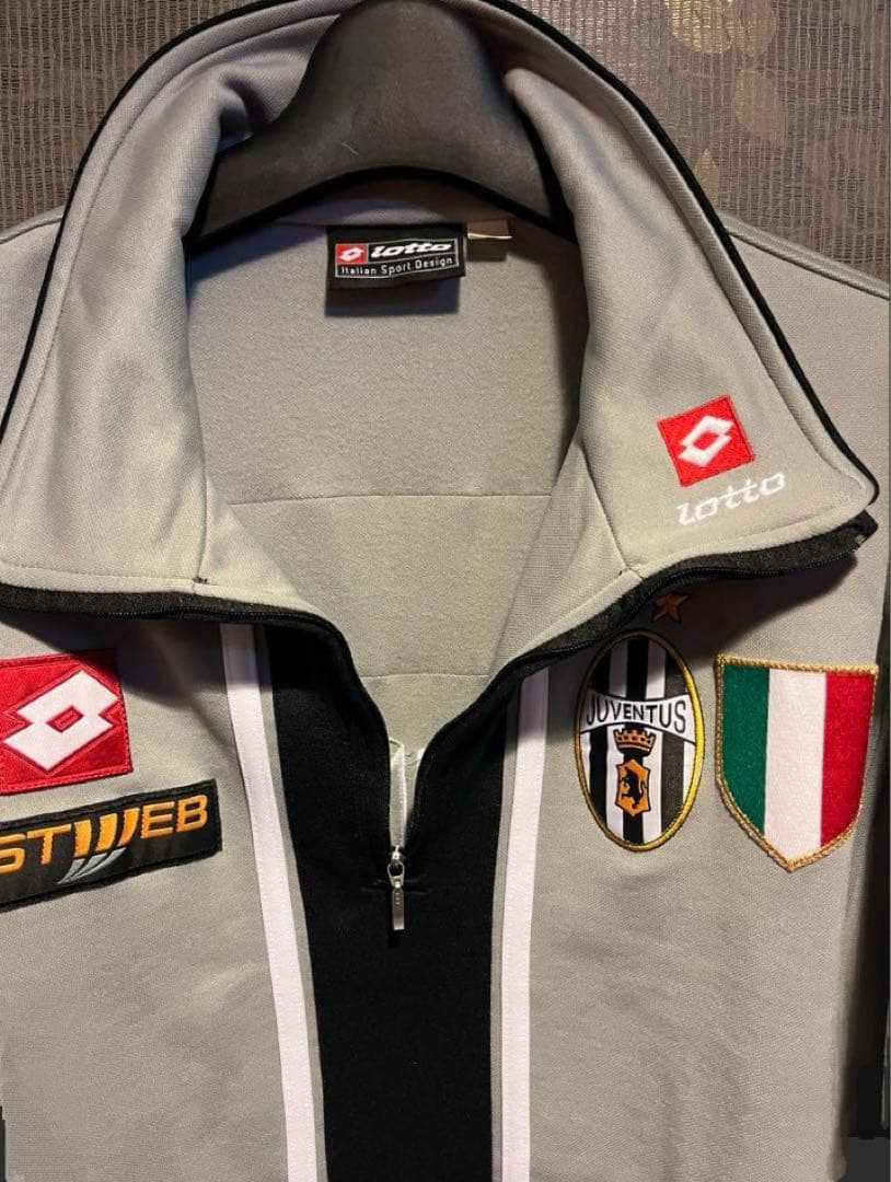 激レア lotto 希少正規品 ユベントス スタッフ支給ジャージ 上下セット