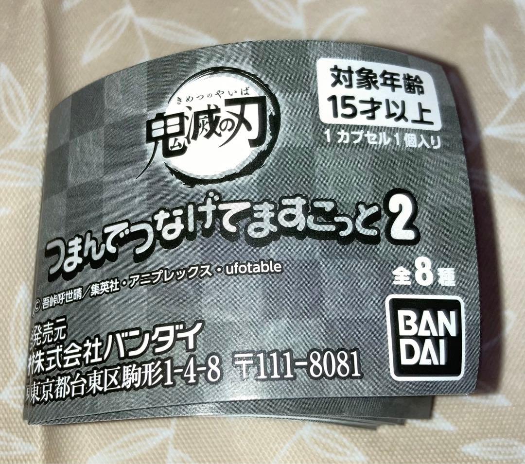 鬼滅の刃 つまんでつなげてマスコット2コンプ 不死川兄弟 甘露寺蜜璃 伊黒小芭内