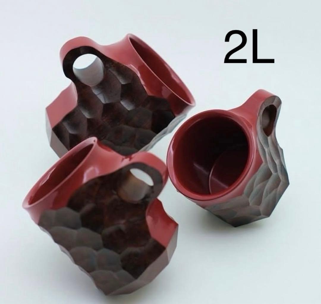 伊勢丹限定 ジンカップ jincup ISETAN Urushi Red 2L