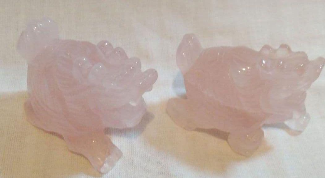 龍亀　ロングイ　ローズクォーツ