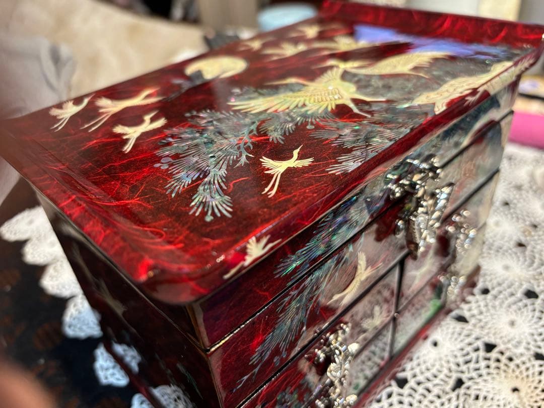 螺鈿のジェリーボックス