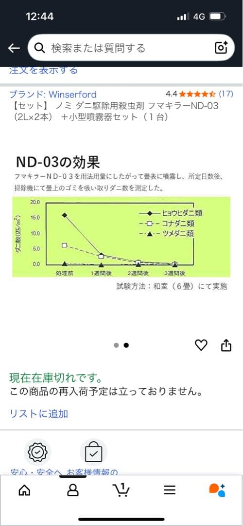 ノミ ダニ駆除用殺虫剤 フマキラーND-03（2L×2本） ＋小型噴霧器セット