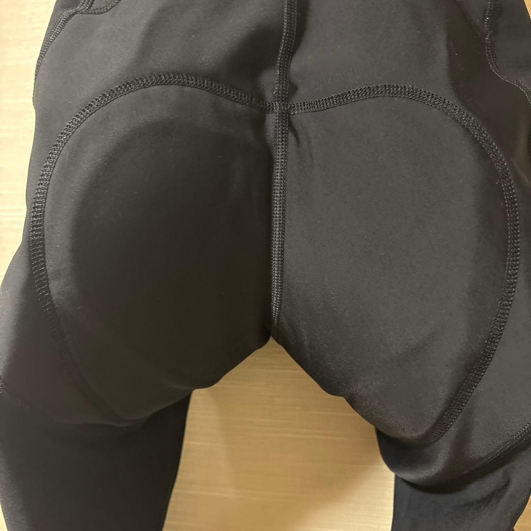 ラファ メンズ プロチーム ウィンタータイツ ウィズ パッドII 黒系 XS