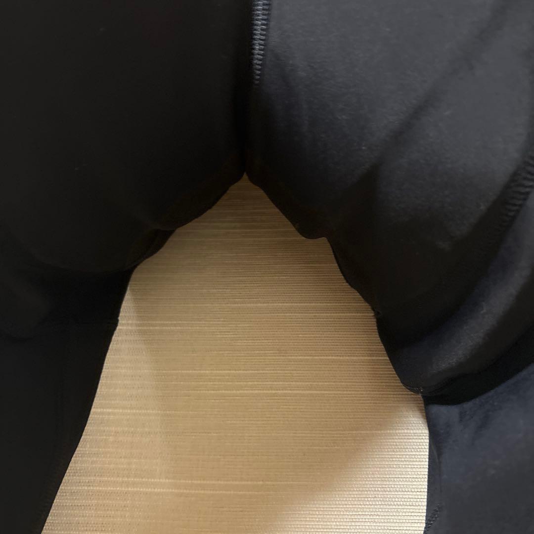 ラファ メンズ プロチーム ウィンタータイツ ウィズ パッドII 黒系 XS