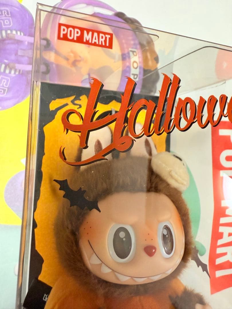 POPMART LABUBU ハロウィン パーティー パンプキン ぬいぐるみ