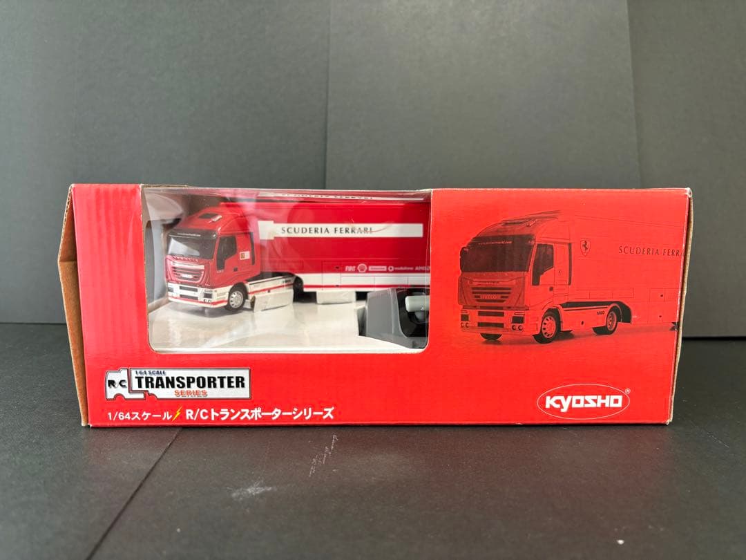 【超貴重】京商ラジコン トランスポーターシリーズ フェラーリ1/64
