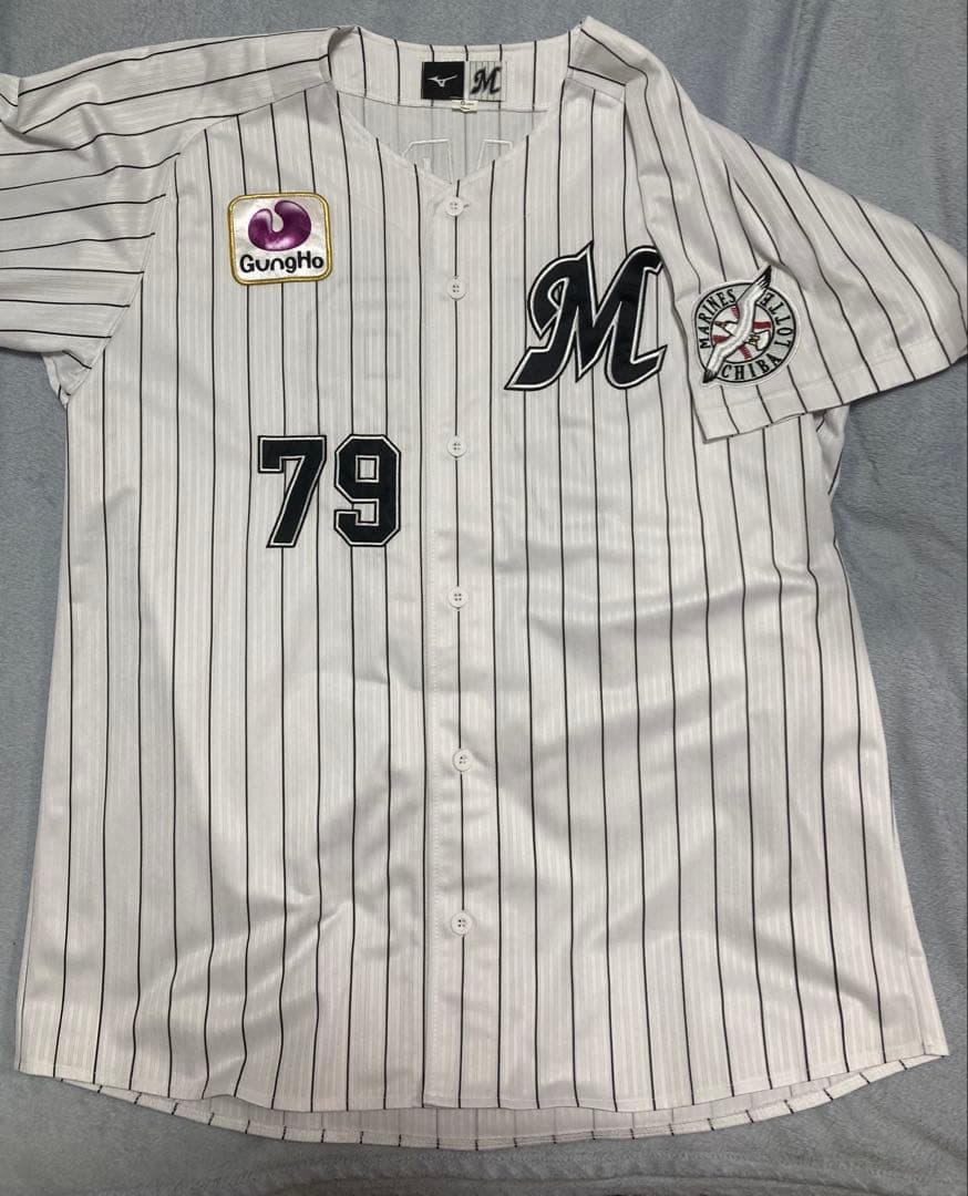 元千葉ロッテマリーンズ レオネスマーティン選手ユニフォーム　サイズO