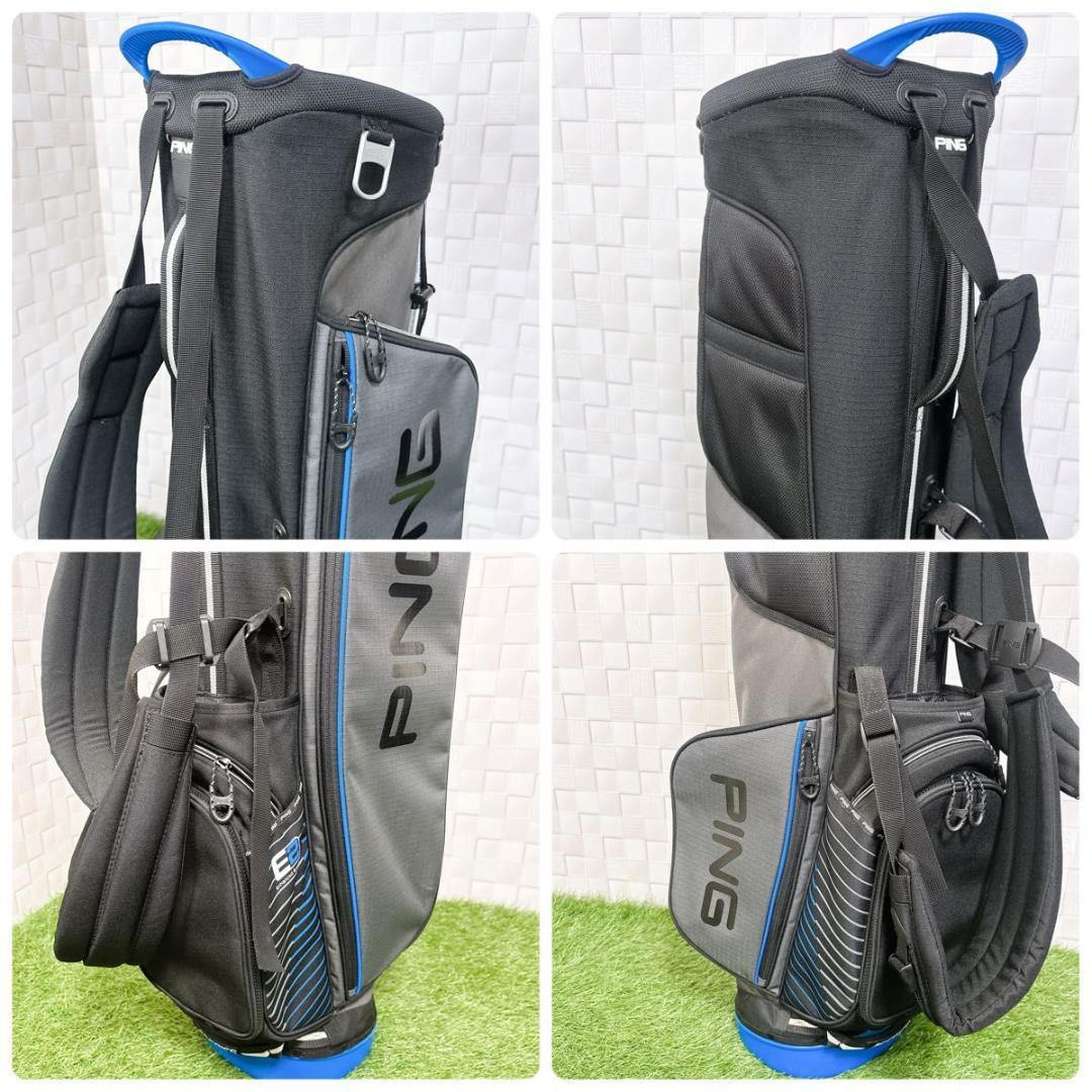 ピン 4シリーズ E2 スタンド式 キャディバッグ 8.5型 フード付 PING