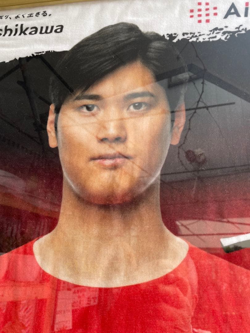 等身大  大谷翔平さん  特別注文木製額入りアルリル板仕上げ ３枚有ります 新品