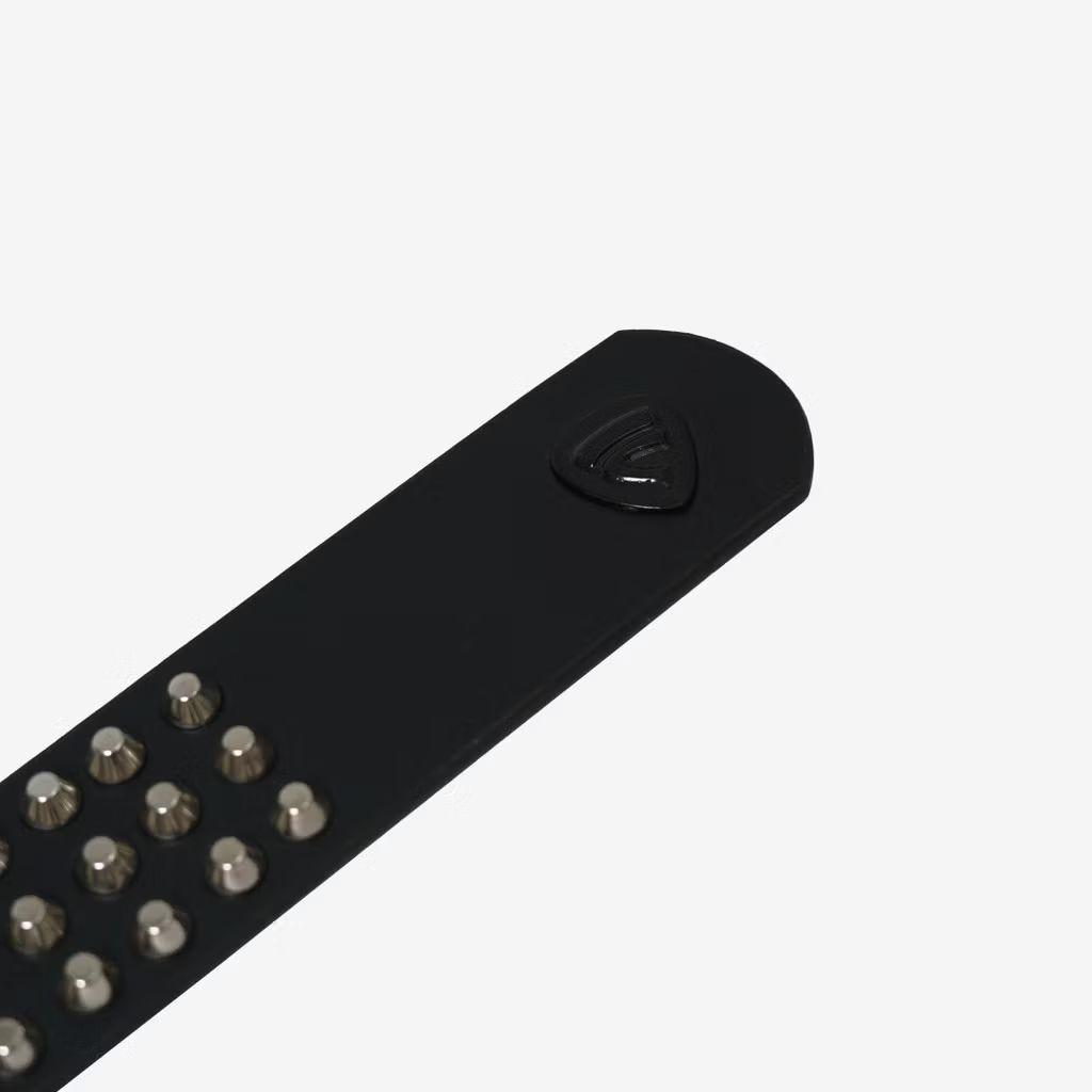 FKCO スタッズ付きブラックトレーニングベルト size L