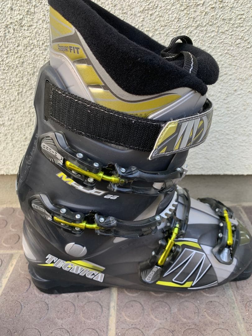 k*i様 TECNICA 男性用スキーブーツ グレー/ブラック/イエロー