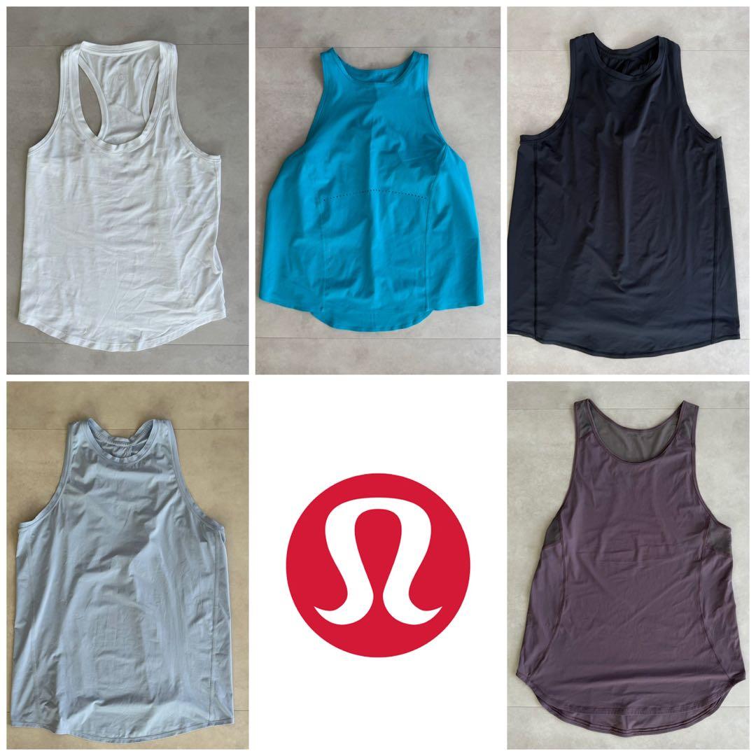 本当に綺麗です！★5点セット★まとめ売り★ルルレモン★タンクトップ
