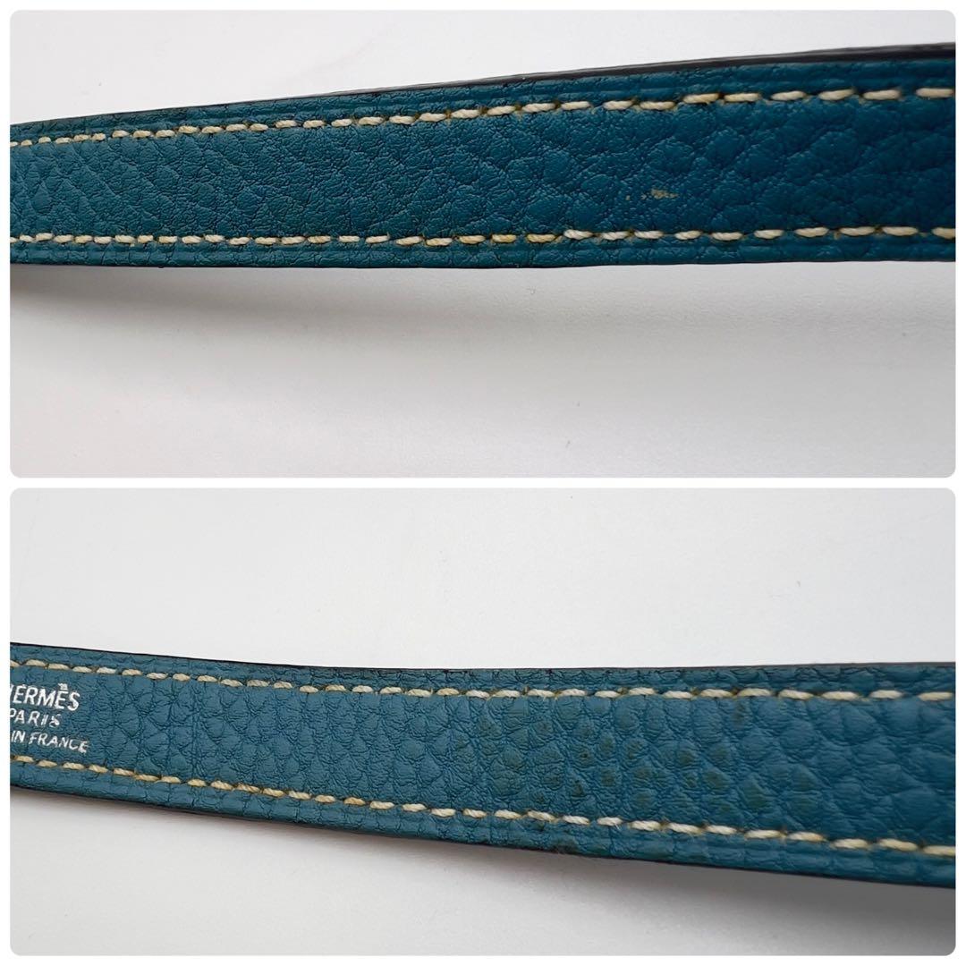 ✨美品✨HERMES ケリー ブルージーン 首輪・リードセット