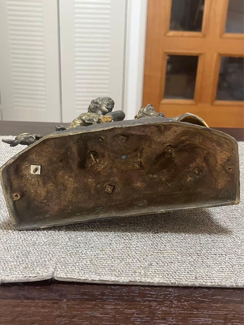 戦馬に乗る　北欧彫像置物フィギュア　真鍮　インテリア