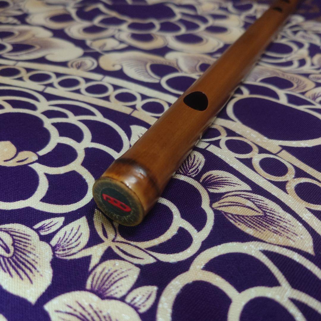 篠笛　古典調　四本調子　拭漆