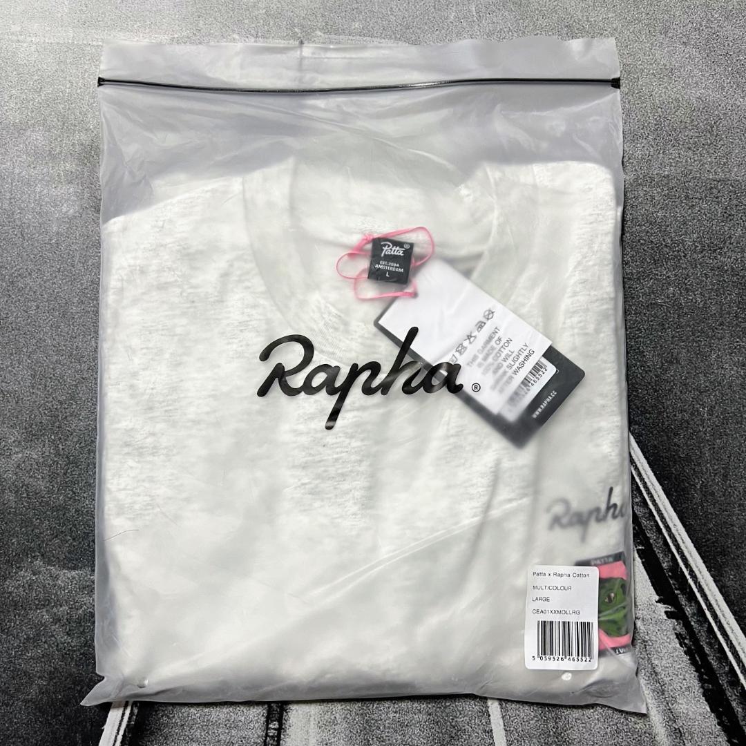 新品 Rapha + Patta 特別限定版 コットン Tシャツ Lサイズ
