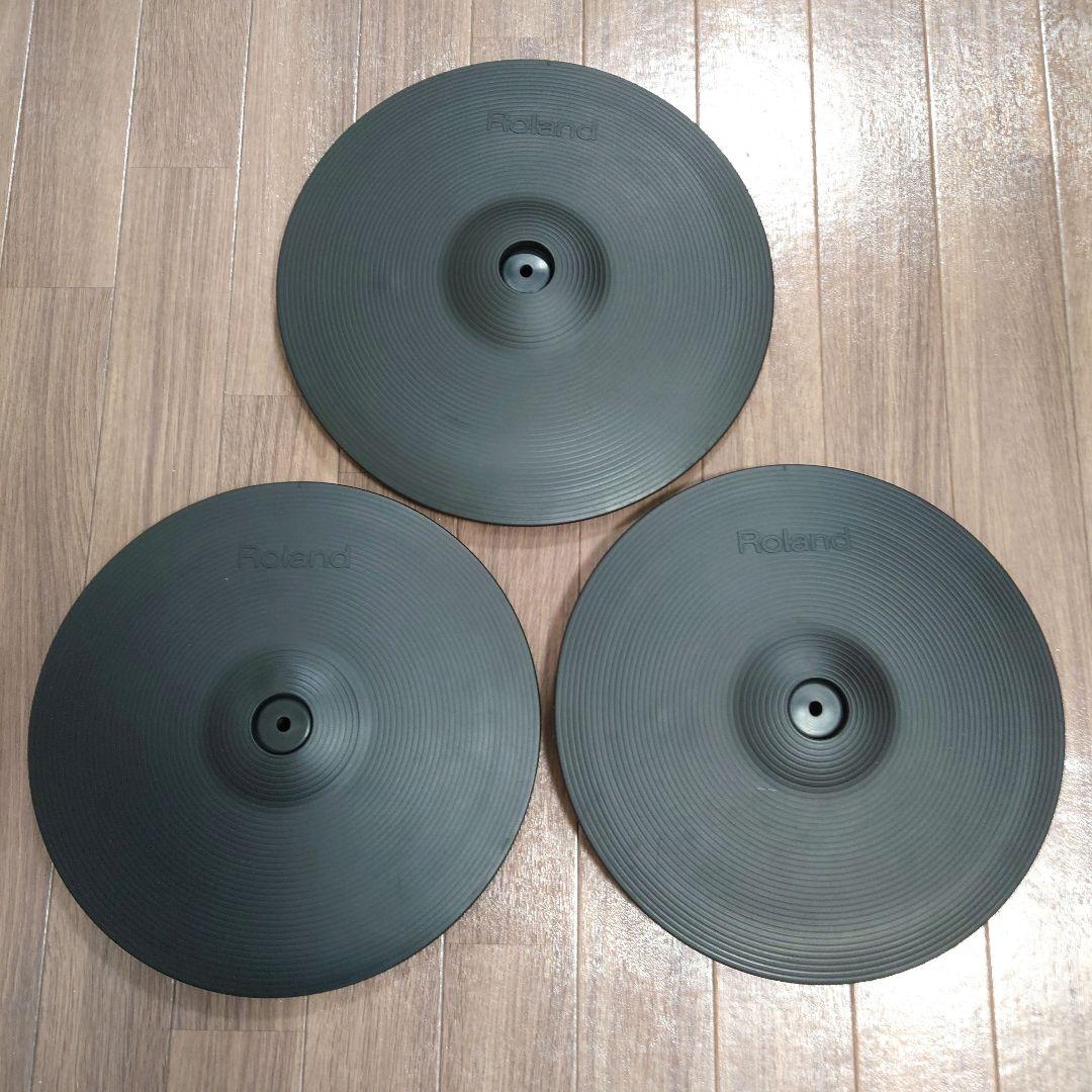 Roland CY-15R ライド CY-14C × 2 クラッシュ