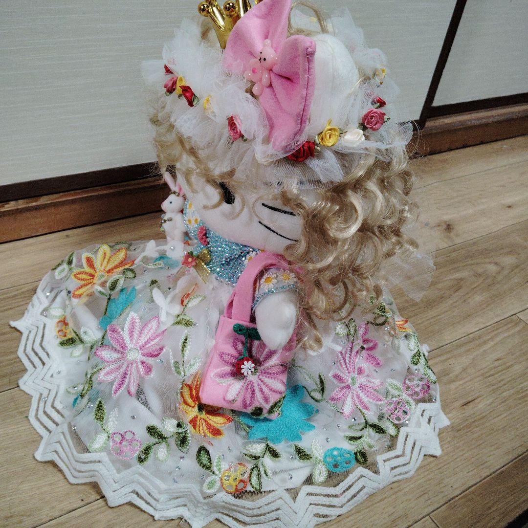 hello Kitty プリンセスフラワードレスカントリーヴィンテージ 50th