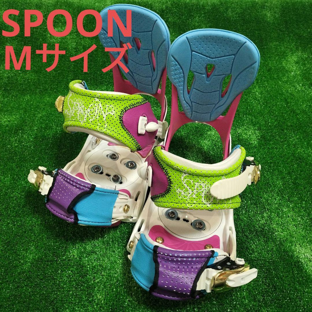 SPOON スノーボード ビンディング Mサイズ