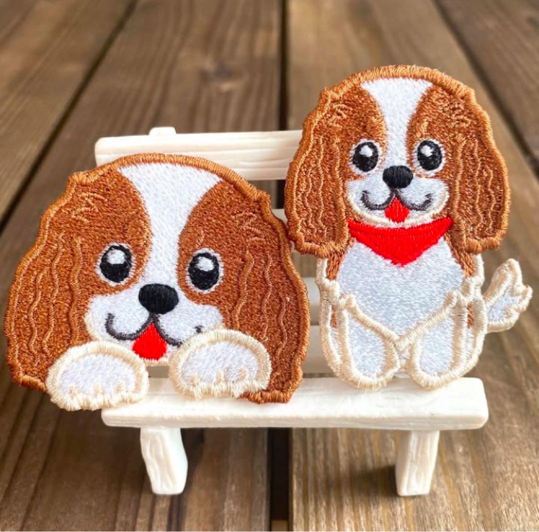 犬、シーズーワッペン