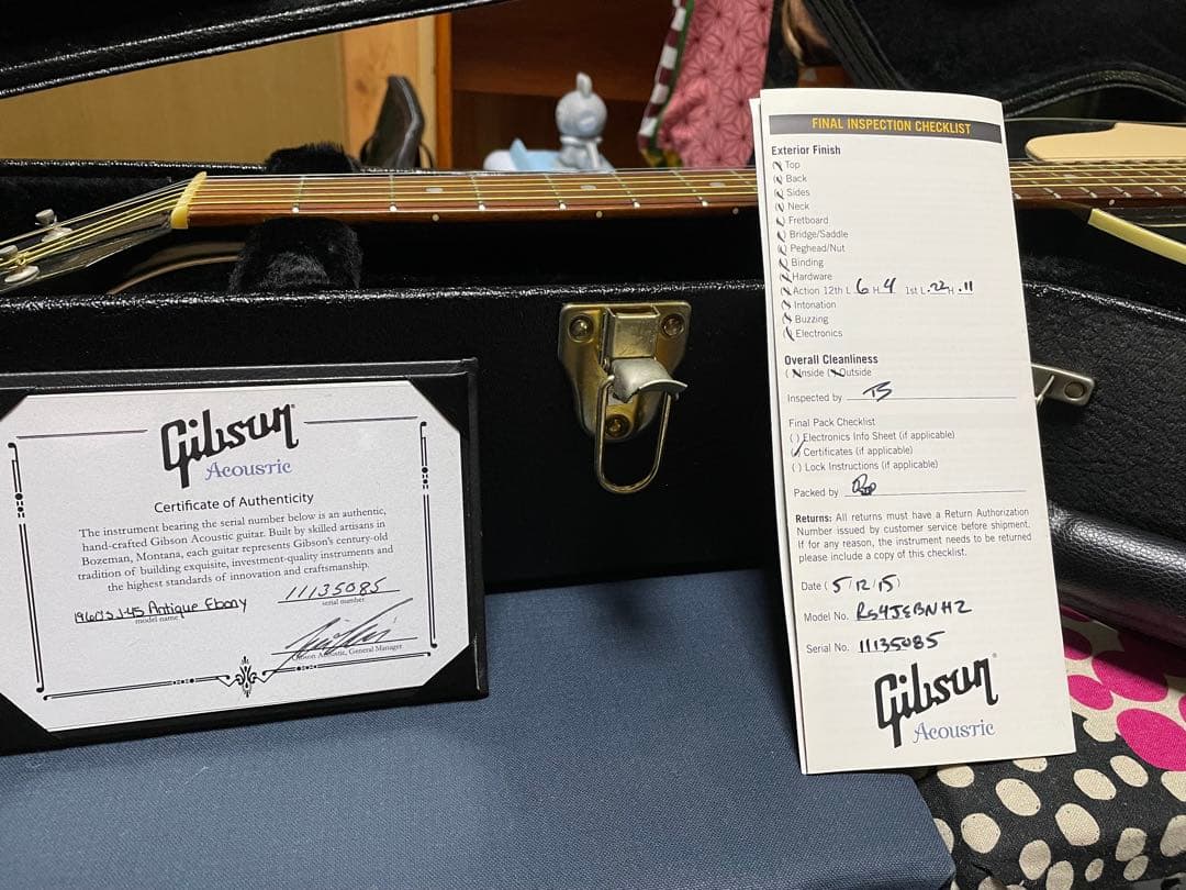 Gibson J-45 アコースティックギター ブラック