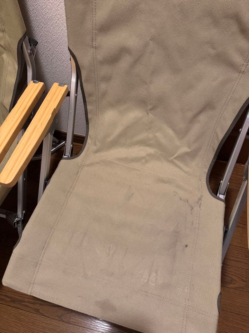  Peak ローチェアカーキ 2脚セット